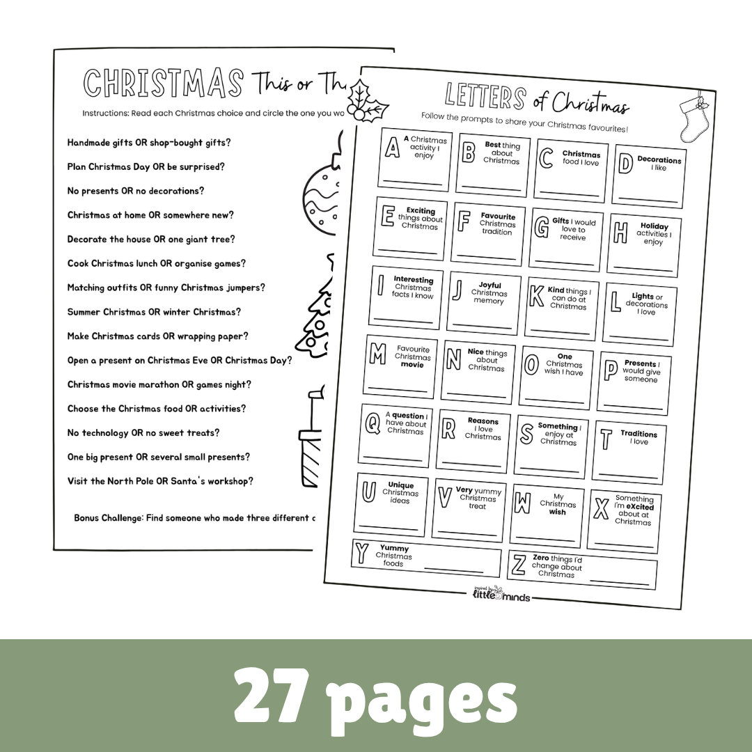 Christmas Activity Collection