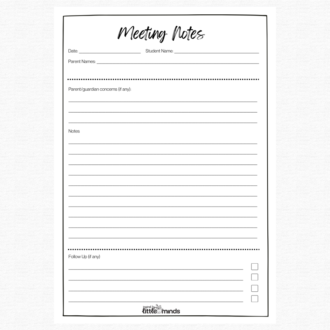 Meeting Notes