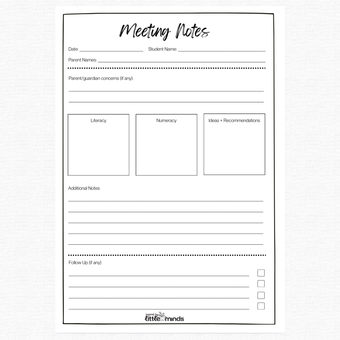 Meeting Notes