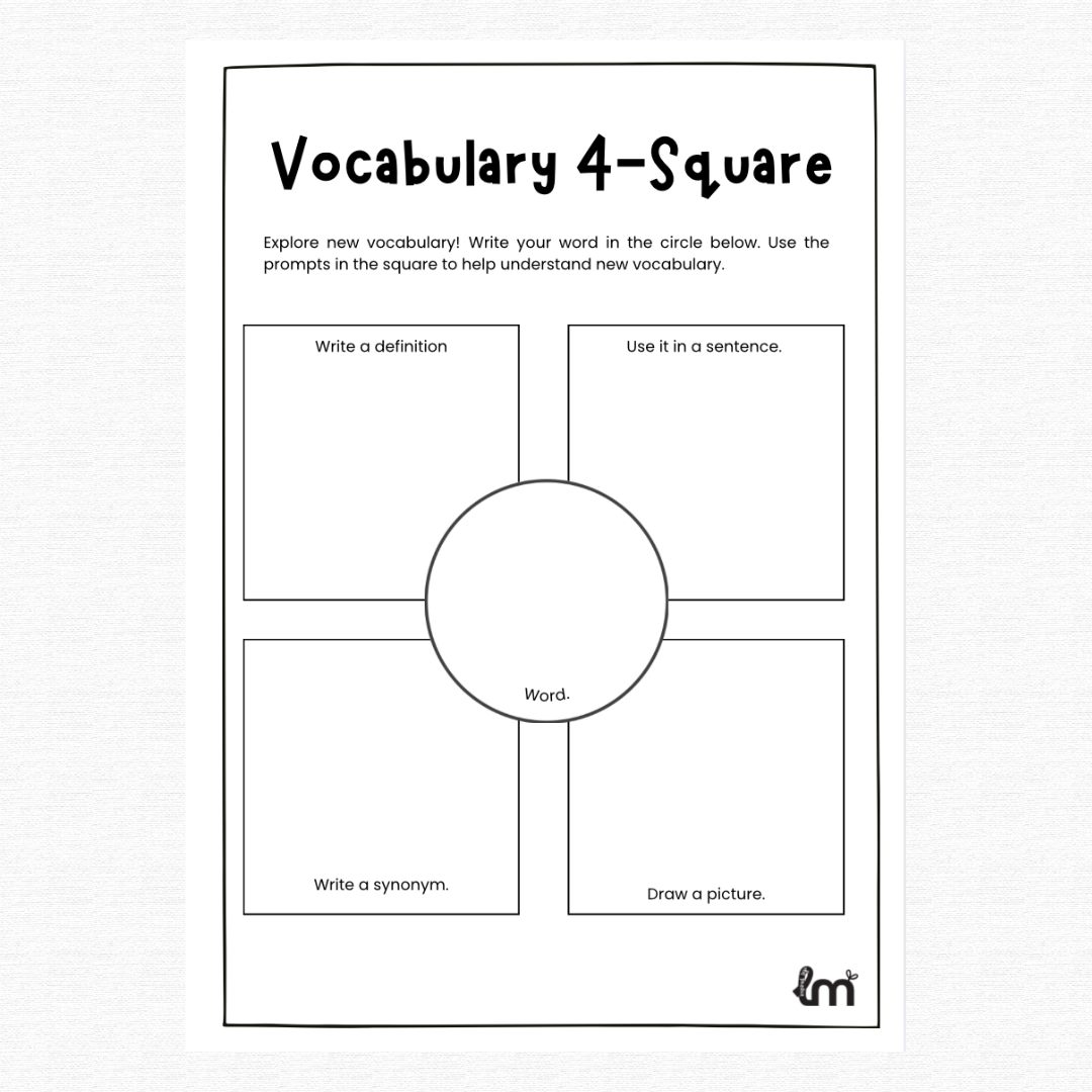 Vocabulary 4-Square