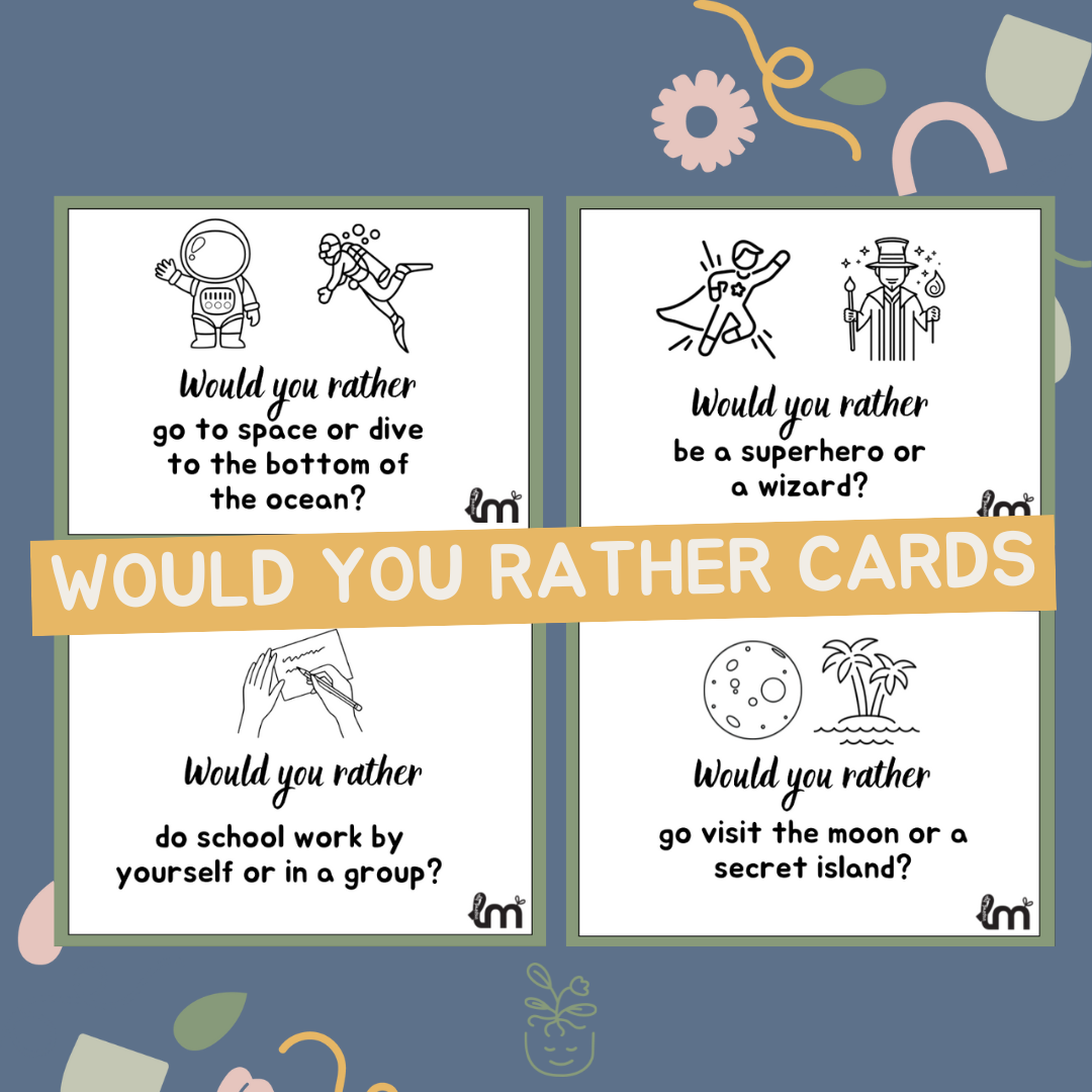 Would You Rather Cards