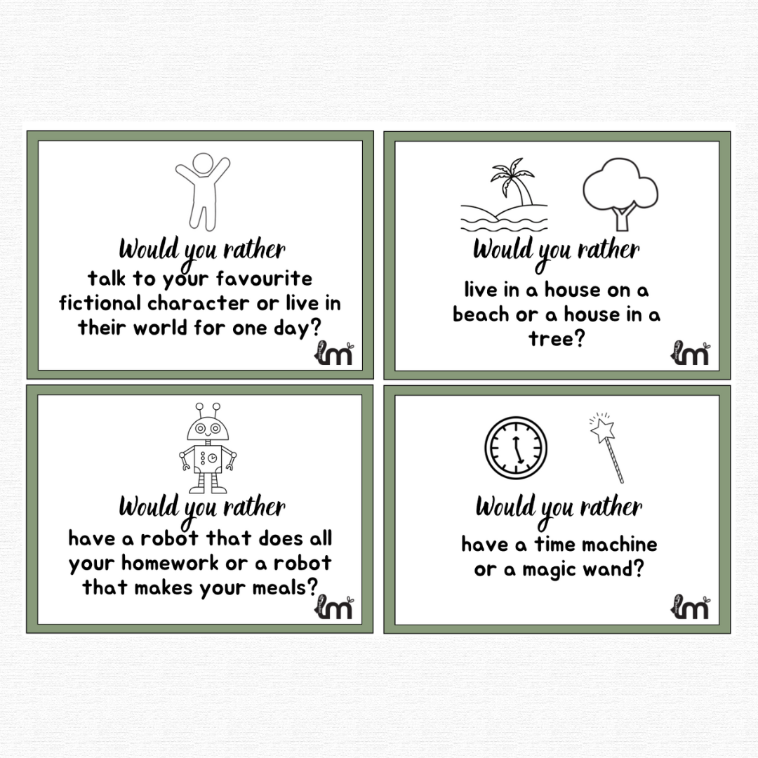 Would You Rather Cards