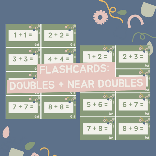 Flashcards: Doubles + Near Doubles
