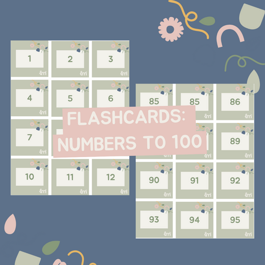 Flashcards: Numbers to 100