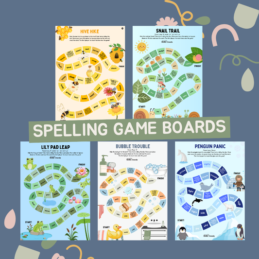 Spelling Game Boards