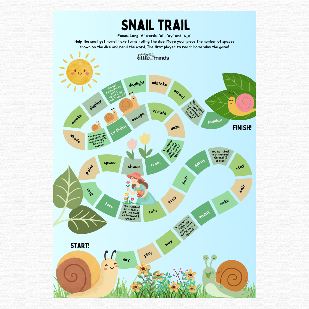 Spelling Game Boards