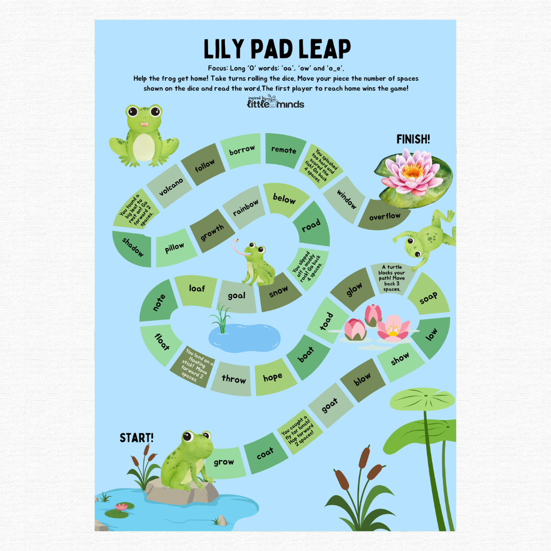 Spelling Game Boards