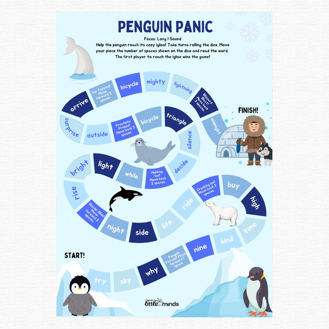 Spelling Game Boards