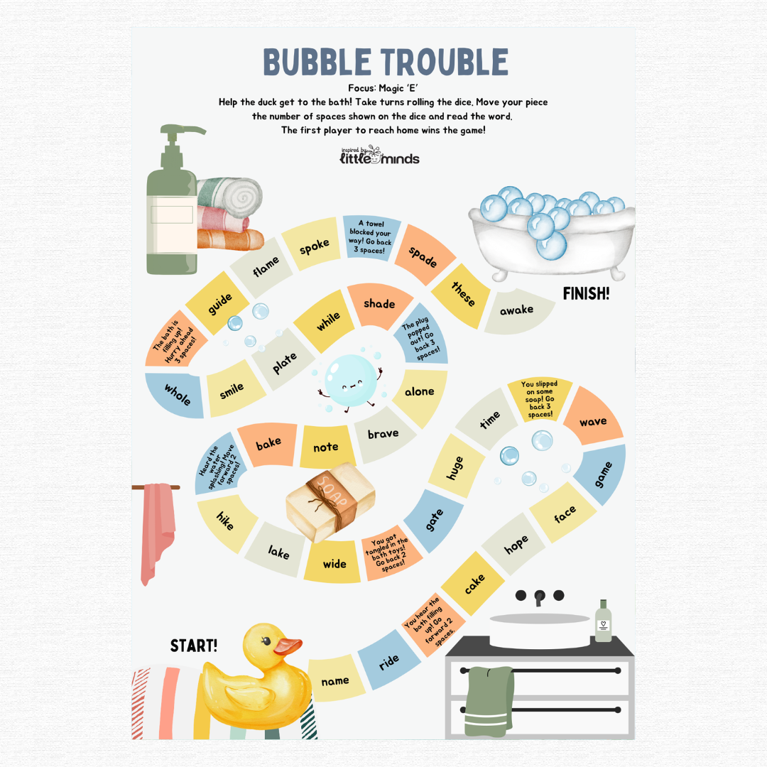 Spelling Game Boards