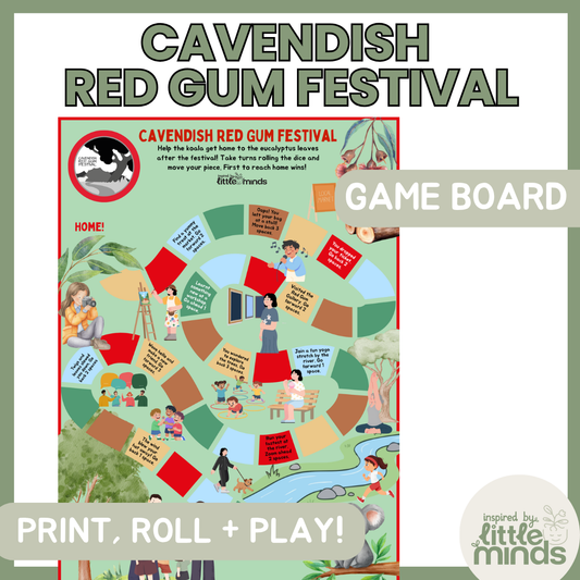 Cavendish Red Gum Festival Game Board