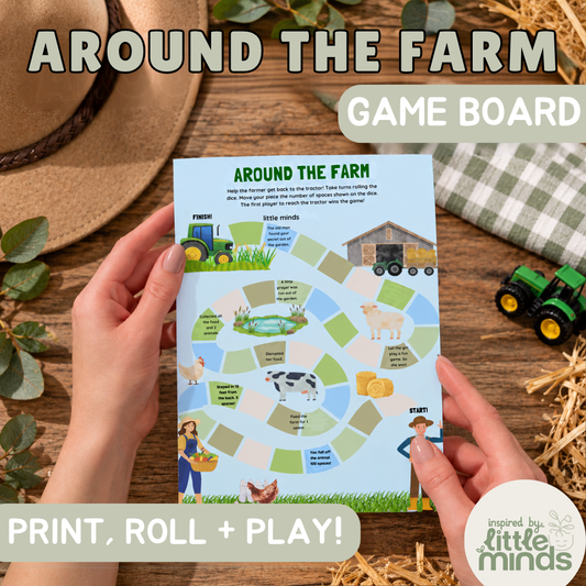 Around the Farm Game Board